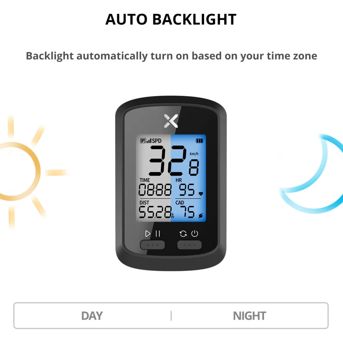 XOSS G+ Smart GPS Cycling Computer
